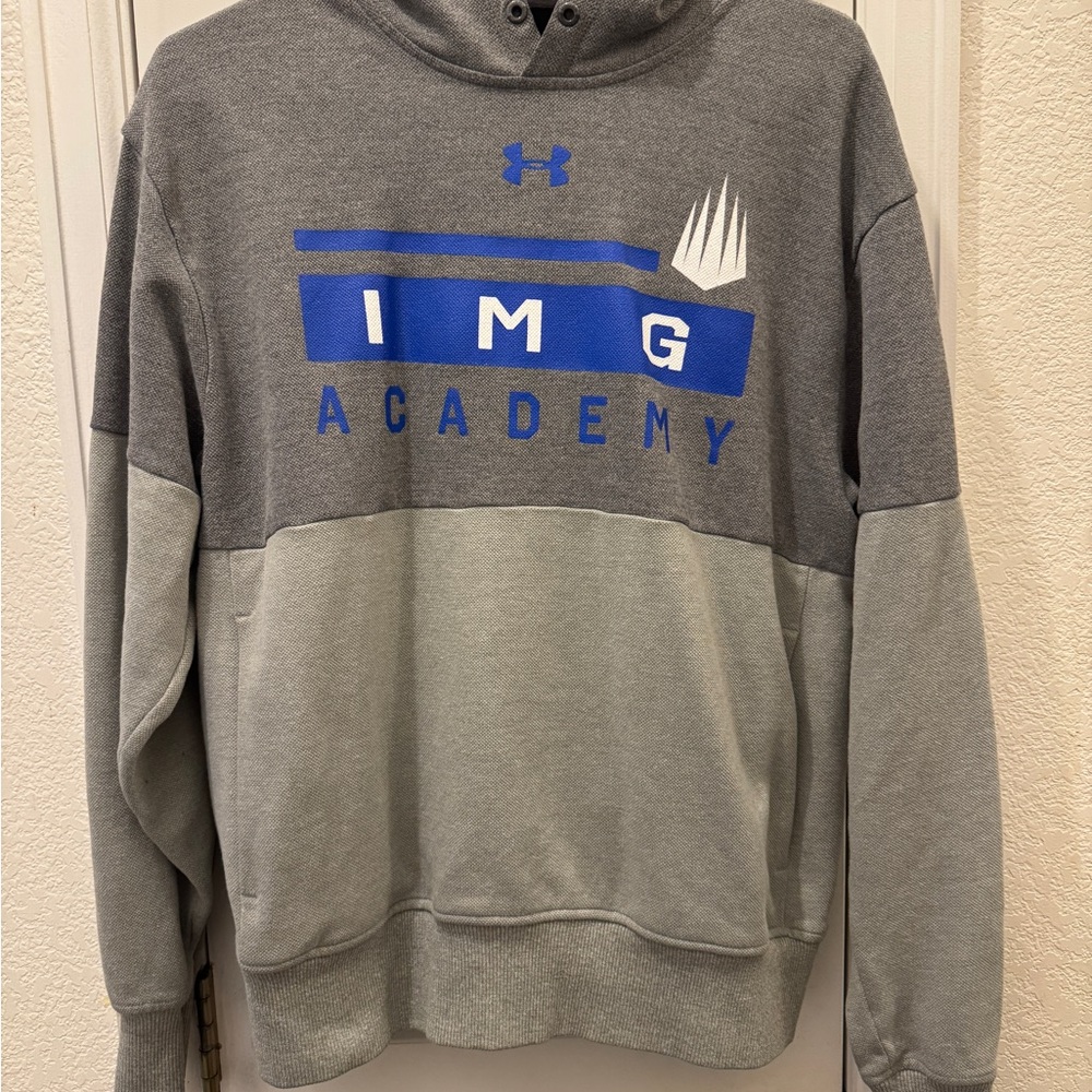 Under Armour IMG Academy Gray Sweatshirt Hoodie